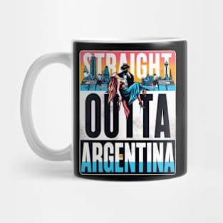 Straight Outta Argentina Mug